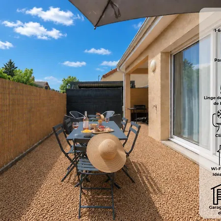 Vakantiehuis Echappee Veloire T3, Clim, Terrasse & Parking Saint-Nizier-sous-Charlieu