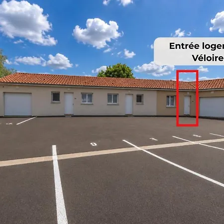 Echappee Veloire T3, Clim, Terrasse & Parking Vakantiehuis